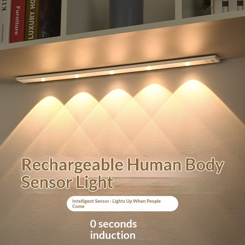 Smart LED Motion-Sensor Cabinet Light Strip with intelligent sensor for automatic lighting and energy efficiency