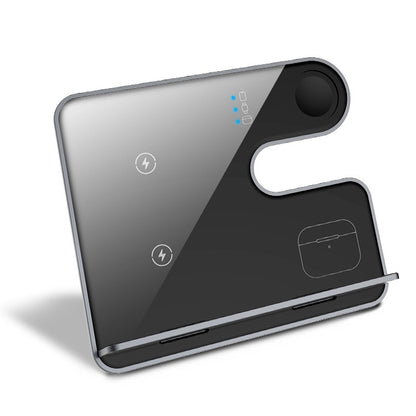 iPhone charging on Magnetic 3-in-1 Wireless Charging Stand